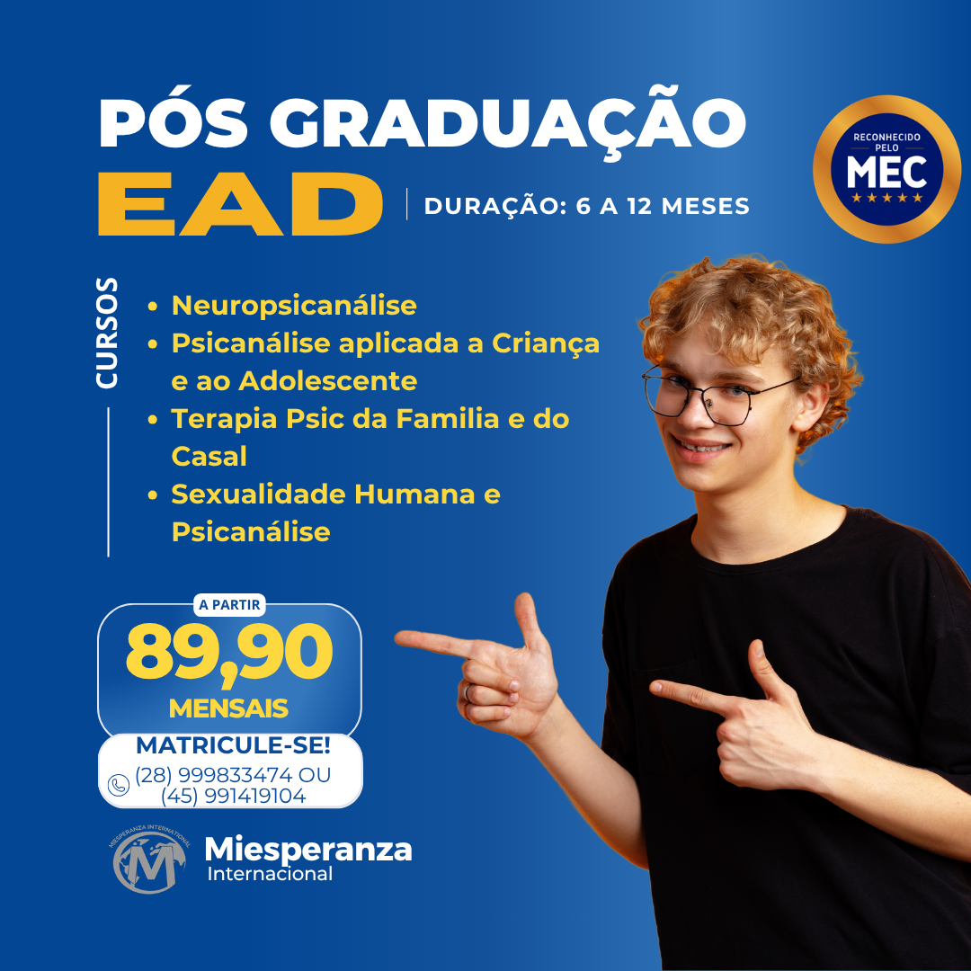 Conheça nossos cursos de Pós Graduação